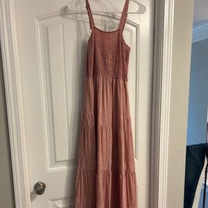 Women’s Pink Vice Maxi Dress - size Small
